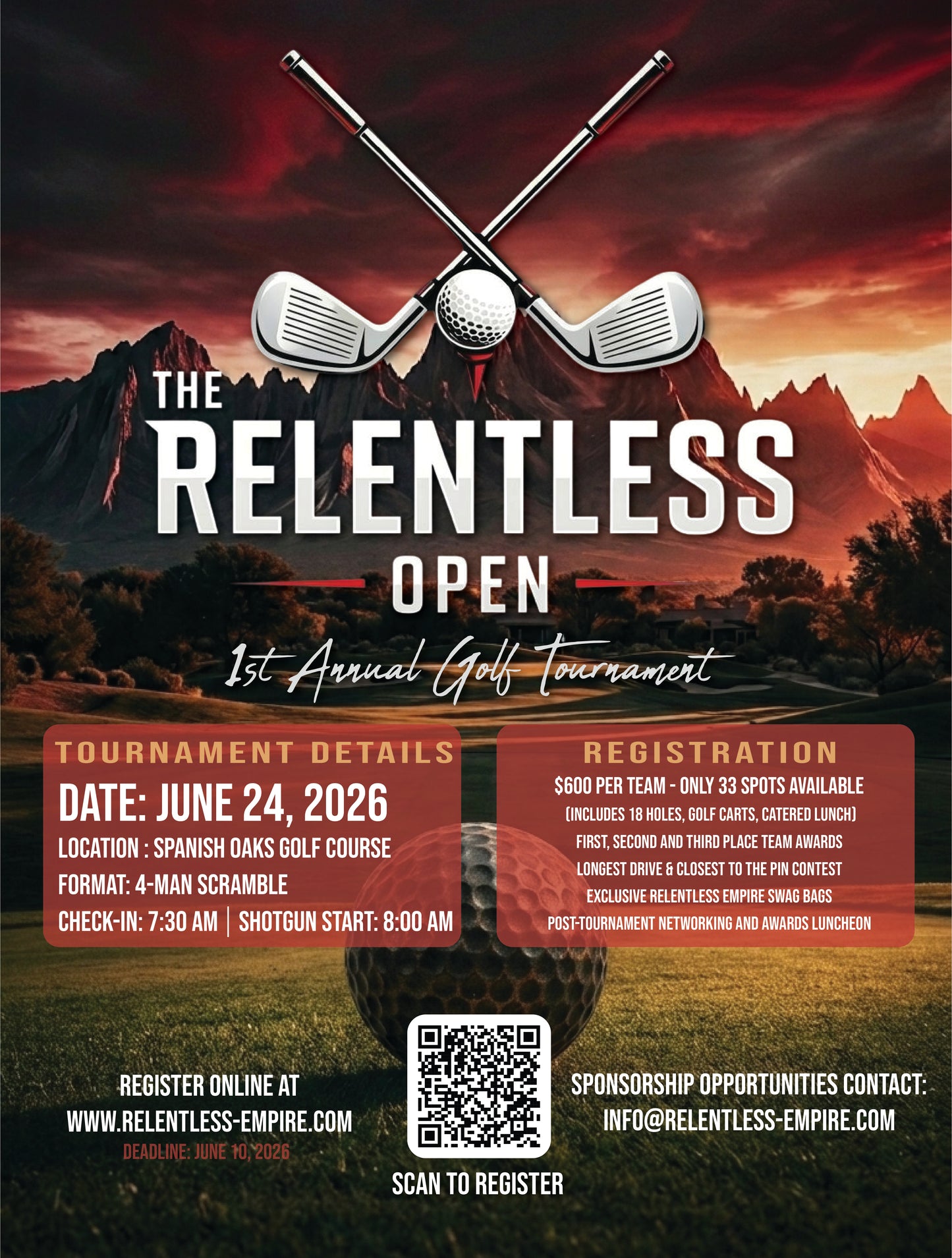 The Relentless Open Golf Tournament