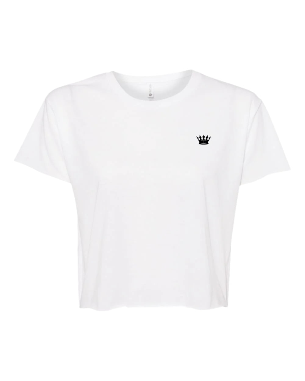 Crown Crop Top - White