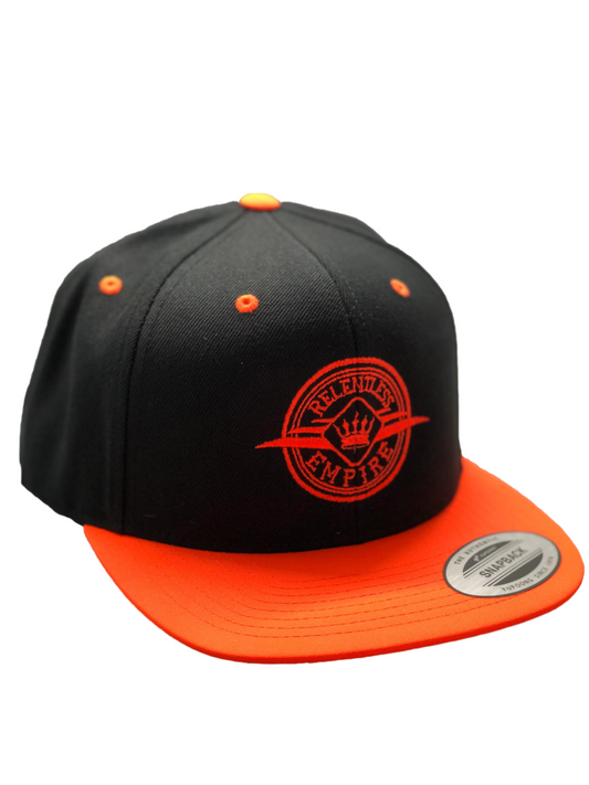 Black/Orange
